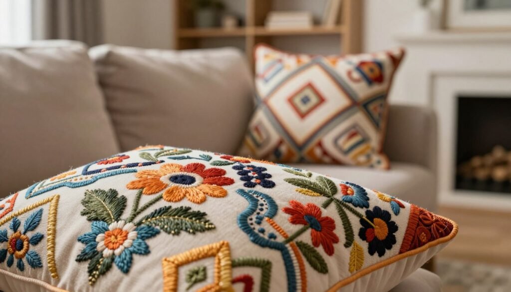 machine embroidery precision in home furnishings machine embroidery precision in home furnishings