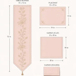 Blush Lotus Élan Dining Collection