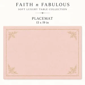Blush Élan Placemat Set