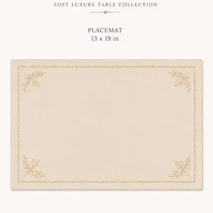 Ivory Élan Placemat Set