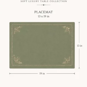 Sage Élan Placemat Set